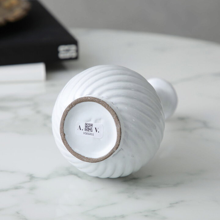 楽天市場】Astier de Villatte アスティエ・ド・ヴィラット 花瓶 Round  