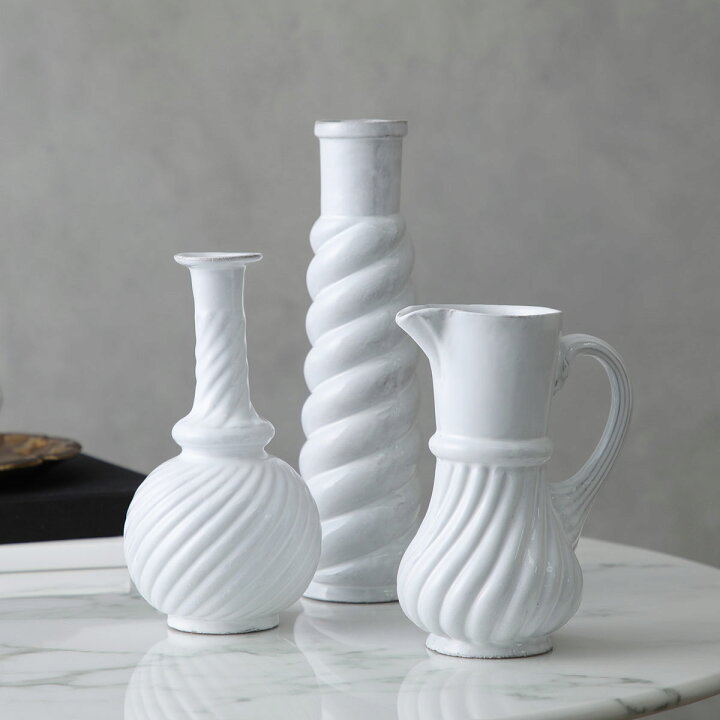 楽天市場】Astier de Villatte アスティエ・ド・ヴィラット 花瓶 Round  