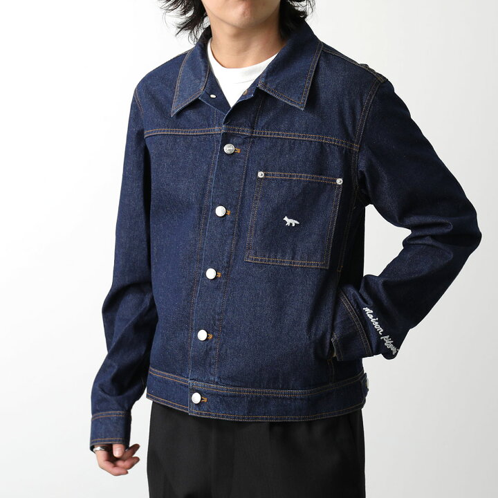 楽天市場】MAISON KITSUNE メゾンキツネ デニムジャケット STRAIGHT 