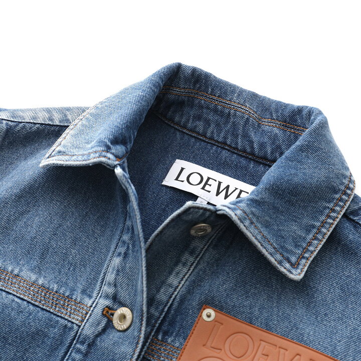 楽天市場】LOEWE ロエベ デニム ジャケット S359Y50X55 レディース  