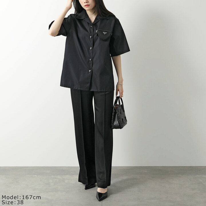 楽天市場】PRADA プラダ シャツ 24X702 1WQ8 レディース Re-Nylon  