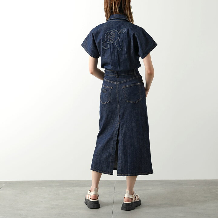 楽天市場】GANNI ガニー ワンピース J1439 6768 レディース 半袖