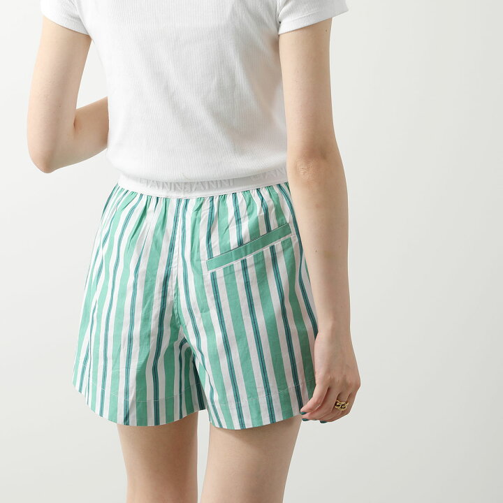 楽天市場】GANNI ガニー ショートパンツ F8925 6475 レディース 