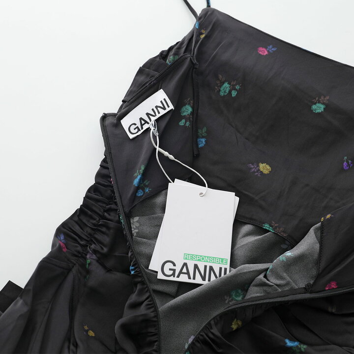 楽天市場】GANNI ガニー ワンピース F8974 6757 レディース ストレッチ 