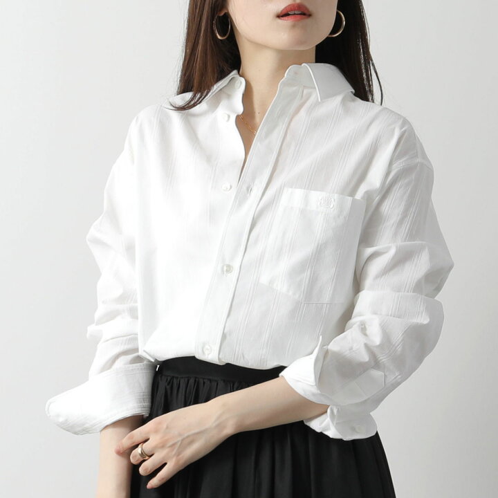 楽天市場】CELINE セリーヌ 長袖 シャツ 2C21B354X.01BC レディース  