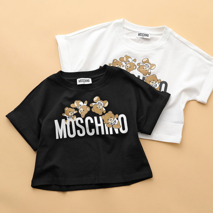 楽天市場】MOSCHINO KIDS モスキーノ キッズ 半袖Tシャツ HDM068 LBA00 