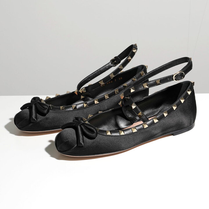 ヴァレンティノ VALENTINO パンプス 靴 シューズ レザー ブルー  