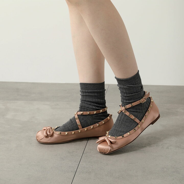 楽天市場】VALENTINO ヴァレンティノ バレエシューズ 4W2S0HB6 SWH  