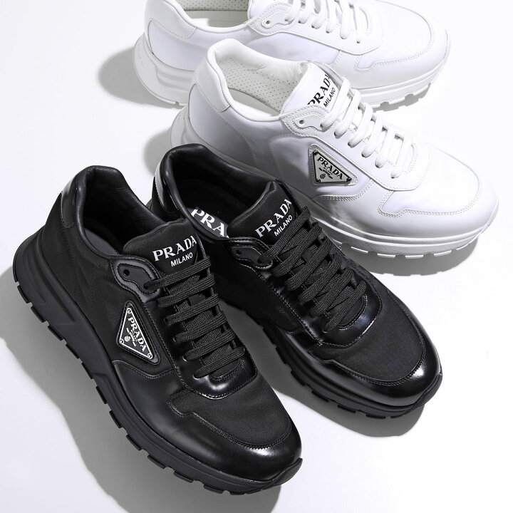 楽天市場】PRADA プラダ スニーカー 2EE369 3LF5 メンズ ローカット Re  
