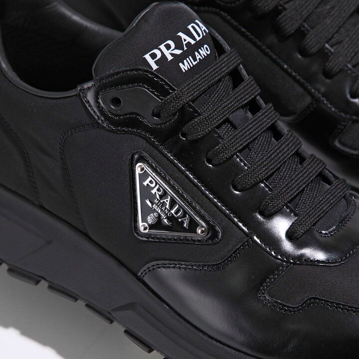 楽天市場】PRADA プラダ スニーカー 2EE369 3LF5 メンズ ローカット Re 