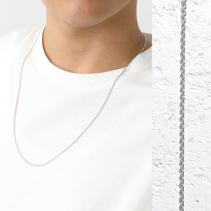 楽天市場】TOMWOOD トムウッド ネックレス Rolo Chain 24.5inch ロロ 
