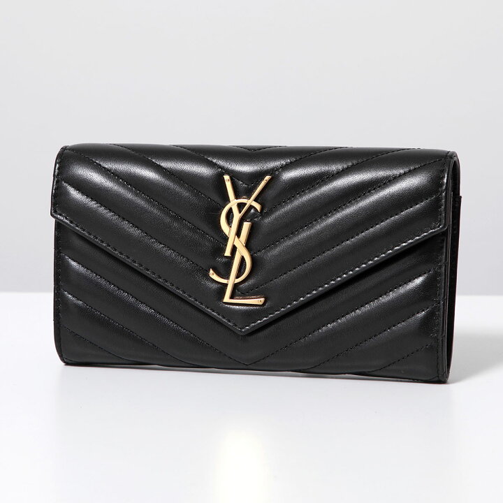楽天市場】SAINT LAURENT サンローラン 二つ折り長財布 372264 AAA44  