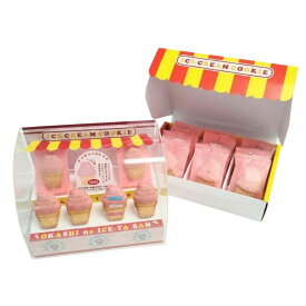 洋菓子 ババヘラアイス お菓子なアイス屋さん かわいいクッキー12枚入り 児玉冷菓監修 プレゼント 洋菓子 クッキー 詰め合わせ セット 内祝 お返し 手土産 秋田
