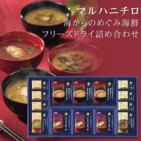 マルハニチロ 海からのめぐみ 海鮮フリーズドライ詰合せ 14食【お吸い物/みそ汁/スープセット/内祝/お返し/出産内祝い/結婚内祝い/快気祝い/香典返し】