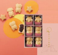 ホワイトデー 和菓子 菓匠八 ふくふく もなか 6個 手づくり最中 にゃんこ 猫 菓子 犬 菓子 大人気 プレゼ…