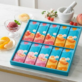 ザ・スウィーツ 凍らせて食べるフルーツシャーベットゼリー 10個 【父の日ギフト/お中元】