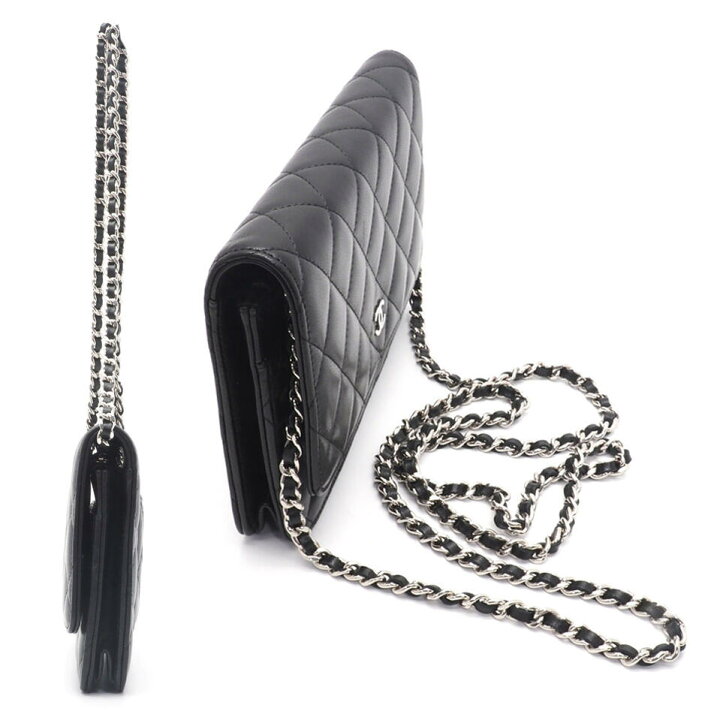 楽天市場】CHANEL シャネル クラシック チェーンウォレット AP0250  