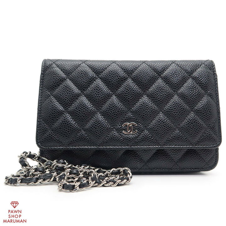 楽天市場】CHANEL シャネル マトラッセチェーンウォレット AP0250 