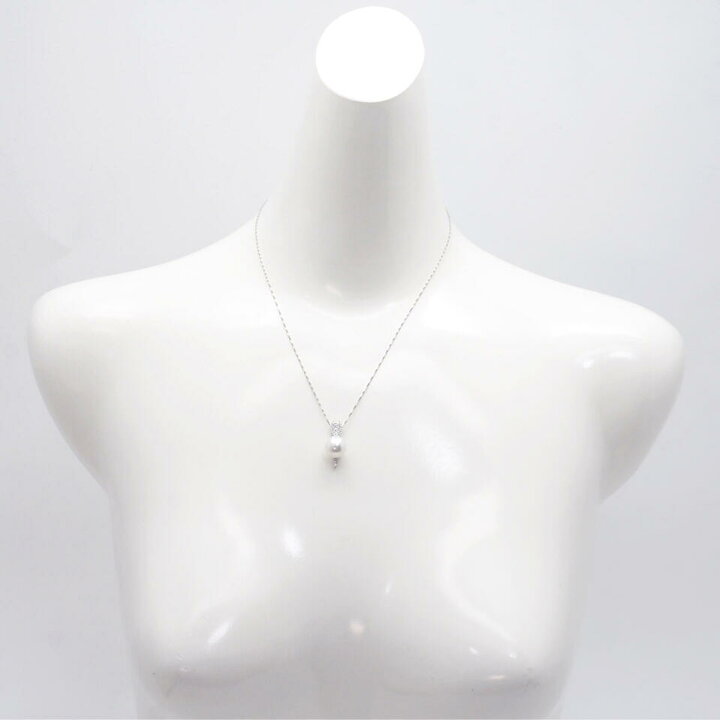 楽天市場】白蝶真珠 メレダイヤネックレス Pt900 Pt850【送料無料 