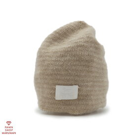 エルメス アダダ ニット帽 ビーニー 10334M-03 カシミヤ100% ベージュ【送料無料】【中古】【ベビー】