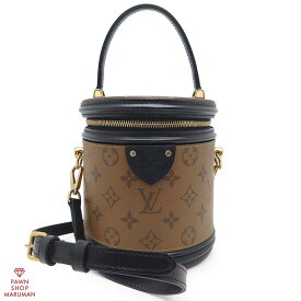 LOUIS VUITTON ルイ ヴィトン モノグラムリバース カンヌ M43986 モノグラムリバースキャンバス×レザー モノグラム×ゴールド金具【送料無料】【中古】【レディース】【ハンドバッグ】【ショルダーバッグ】【2WAY】