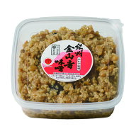 金山寺味噌 540g カップ 国産原料使用の無添加おかず味噌 昔ながらの味で湯浅ナス野菜もたっぷり【丸新本…