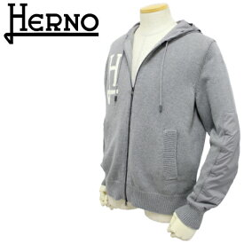 【春夏 国内正規】ヘルノ【HERNO】【メンズ】ニットパーカーMC0010U