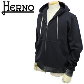 【春夏 国内正規】ヘルノ【HERNO】【メンズ】ジップアップパーカーJC000025U