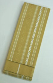 角帯 献上柄 (からし) 綿角帯 浴衣帯 袴下帯 お祭り用品 阿波踊り用品 日本製