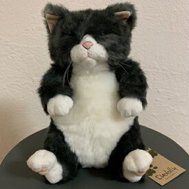 【個別販売商品002】カドリー　仔ねこ　ぬいぐるみ　ちびソメ（Chibisome）　灰トラ【ソメゴロー／Cuddly／ヌイグルミ／猫／仔猫／日本製】