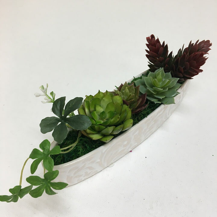 楽天市場 送料無料 造花 人工観葉植物 多肉植物アレンジ 無光触媒 観葉植物 モダン 造花 観葉植物 ミニ 人工 Interior 消臭 除菌 光触媒を超える効果の無 光触媒 インテリアに最適な観葉植物 マリイソル楽天市場店
