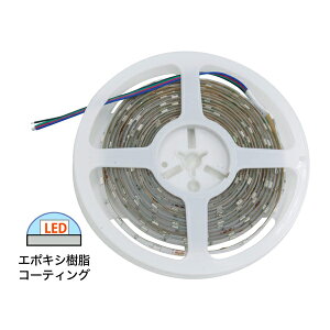 e-lite �e�[�v���C�g�wTAPE LIGHT / SMD5050-30 RGB IP65 / 5m�x�y�݌ɂ���̏ꍇ1~3�c�Ɠ��ŏo�׉\�z