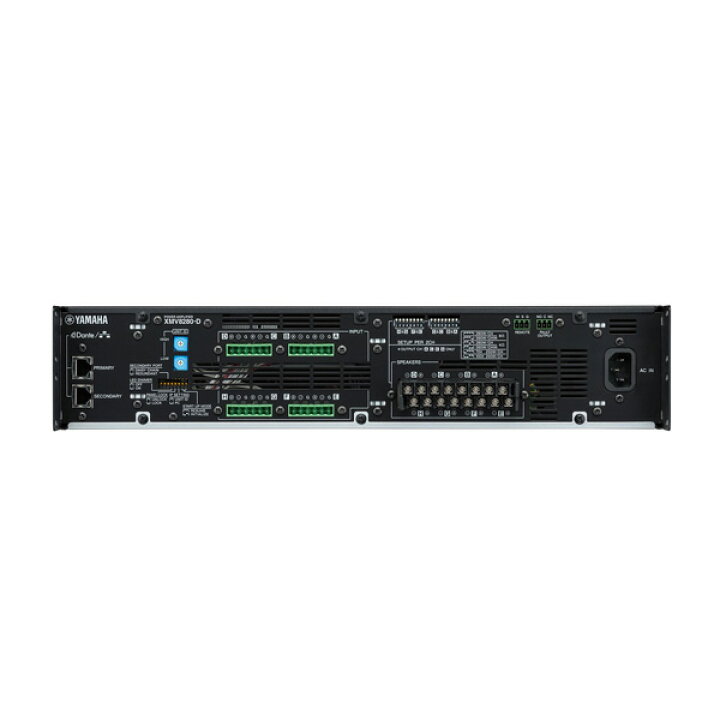 楽天市場】YAMAHA パワーアンプ『XMV8280-D』（280W×8(4Ω)）【納期約3 
