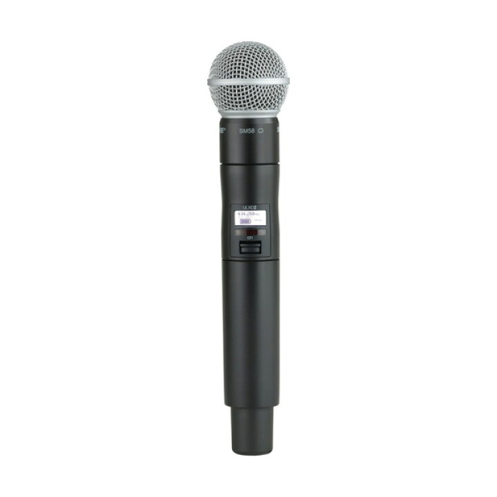 楽天市場】SHURE ワイヤレスマイク『ULXD2/SM58【470〜714MHz、1.2GHz 