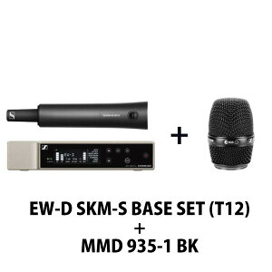 SENNHEISER nhwh945SETwEW-D SKM-S BASE SET(T12) + MMD 935-1 BKxy݌ɂ̏ꍇ1~3cƓŏo׉\z