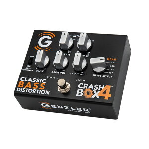 GENZLER�i�Q���c���[�j�x�[�X�f�B�X�g�[�V�����y�_���wCRASH BOX 4 CLASSIC BASS DISTORTION PEDAL�x�y�݌ɂ���̏ꍇ1~3�c�Ɠ��ŏo�׉\�z