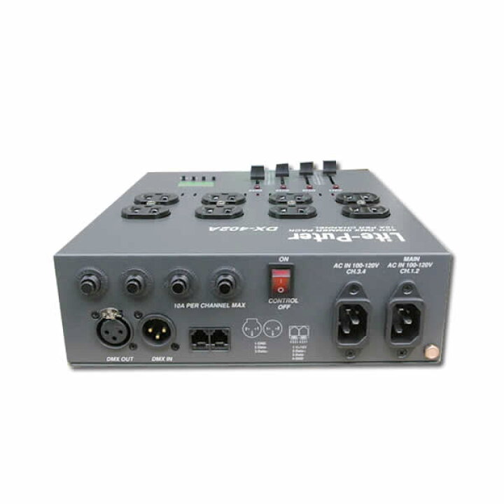 楽天市場】LitePuter（ライトピューター）4ch 調光ユニット『DX-402A 
