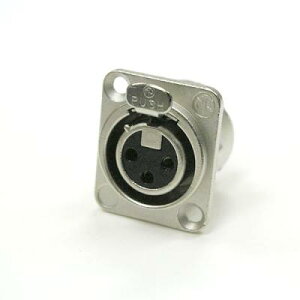 NEUTRIK XLRメス『NC3FDLX』【在庫ありの場合1~3営業日で出荷可能】