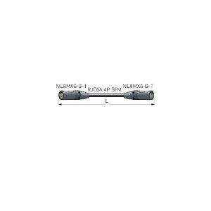 CANARE�i�J�i���j�wETC6A-100-N�x�y�݌ɂ���̏ꍇ1~3�c�Ɠ��ŏo�׉\�z