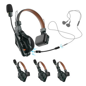 HollyLand ���C�����X�C���J��4�l�p�w�b�h�Z�b�g�wSolidcom C1 Pro-4S(In-Ear version)�x�y�݌ɂ���̏ꍇ1�`3�c�Ɠ��ŏo�ׁz