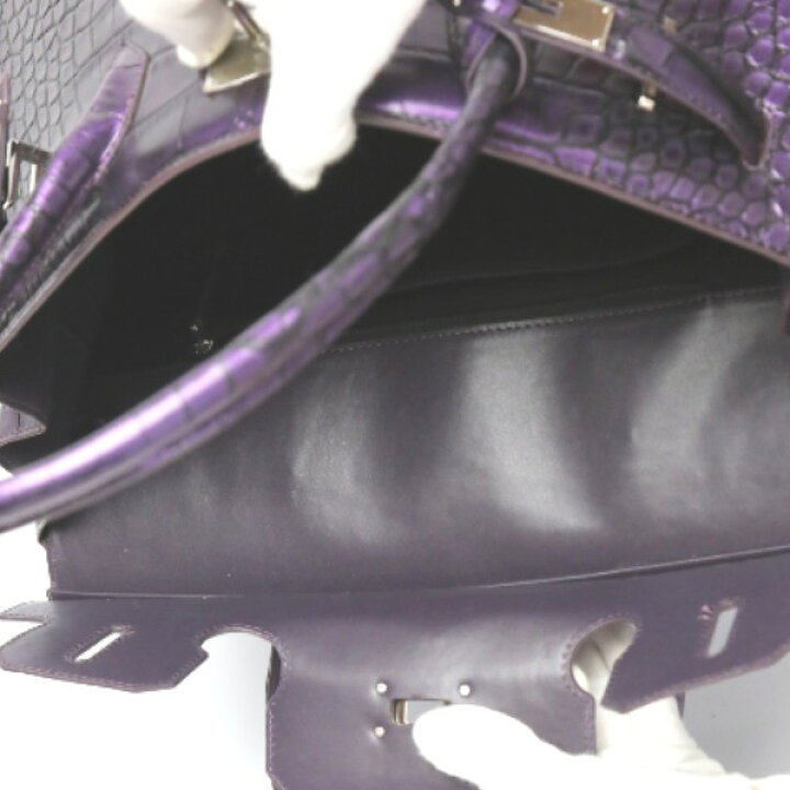 楽天市場】クロコダイル CROCODILE ハンドバッグ ヘンローン サイズ35  