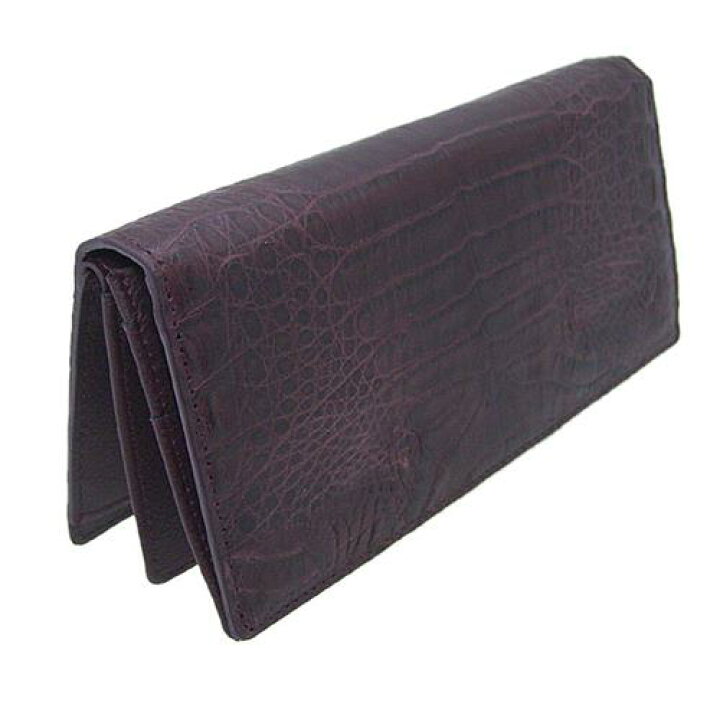 楽天市場】クロコダイル CROCODILE 長財布 カード入れ付長財布 2つ折  