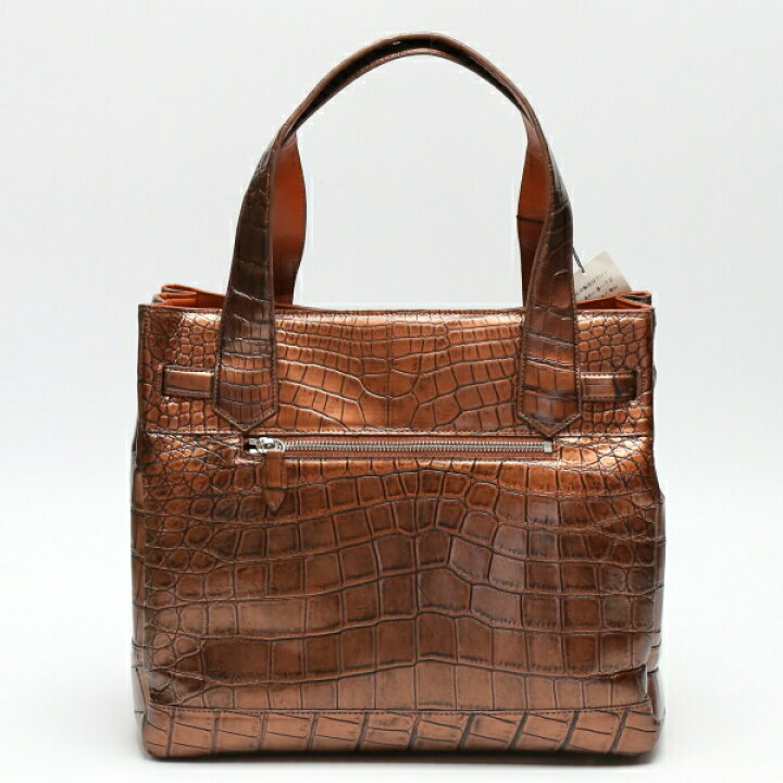 楽天市場】クロコダイル CROCODILE トートバッグ メタリック カデナ 