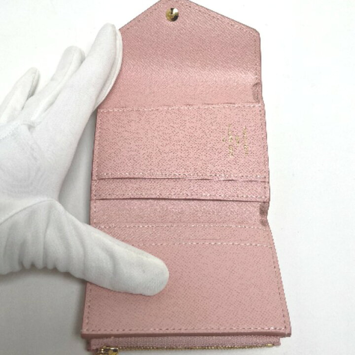 楽天市場】ルイヴィトン LOUIS VUITTON 三つ折り財布 小銭入れ付き 