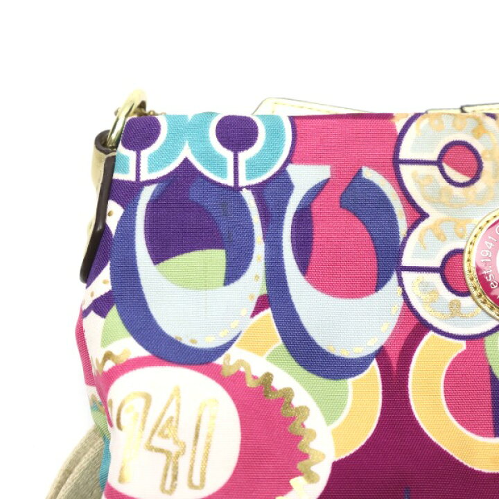 楽天市場】コーチ COACH ショルダーバッグ シグネチャー キャンバス 