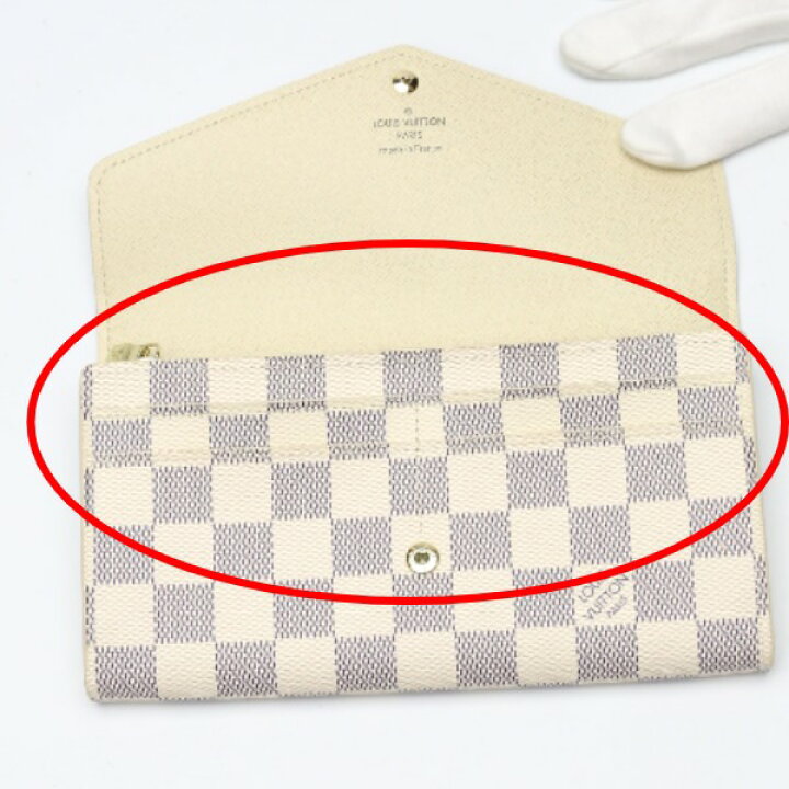 楽天市場】ルイヴィトン LOUIS VUITTON 長財布 長財布 ダミエ アズール  