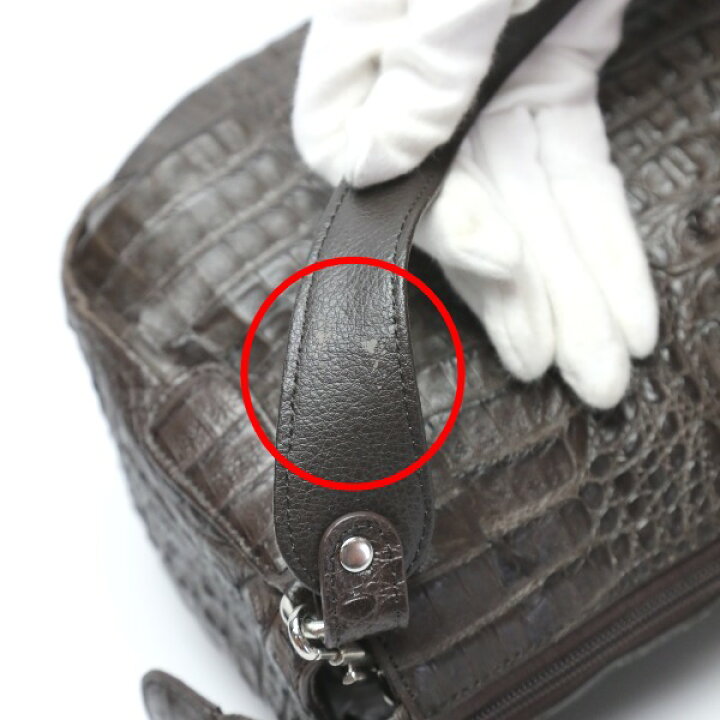 楽天市場】カイマンクロコダイル CAIMAN CROCODILE ショルダーバッグ 
