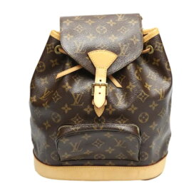 ルイヴィトン LOUIS VUITTON リュック・デイパック リュックサック モノグラム モンスリMM モノグラムキャンバス M51136 ブラウン LV 【SS】 【中古】