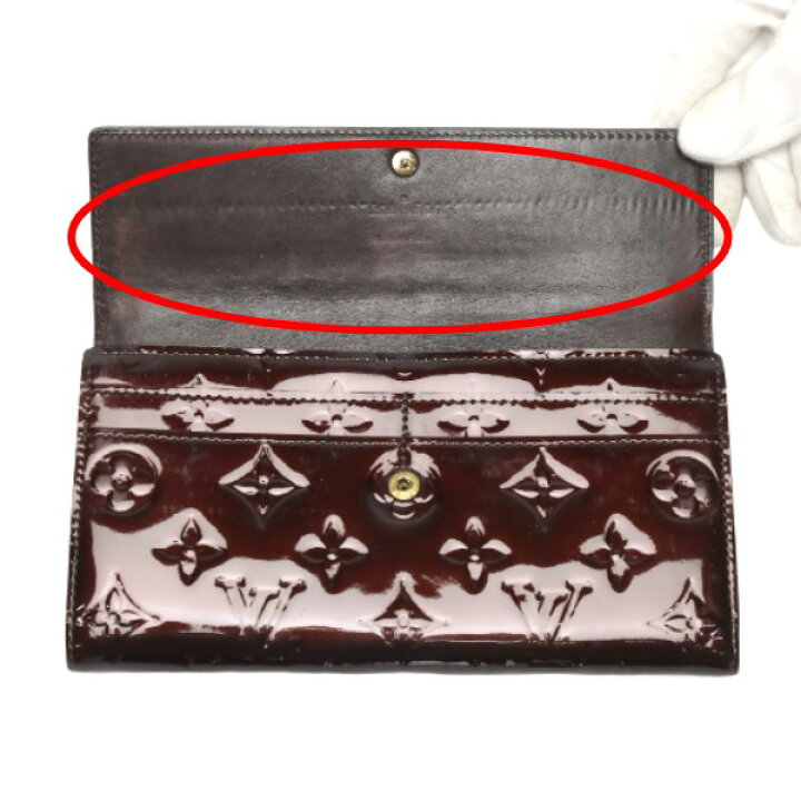 楽天市場】ルイヴィトン LOUIS VUITTON 長財布 2つ折ファスナー付き長 