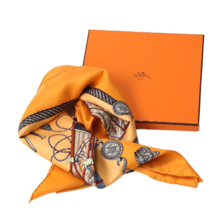 楽天市場】エルメス HERMES スカーフ スカーフ カレ90 シルク100 